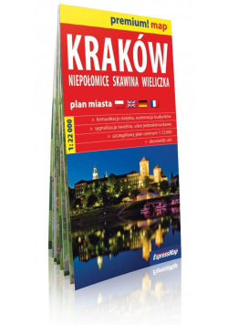 Premium! map Kraków, Niepołomice, Skawina...