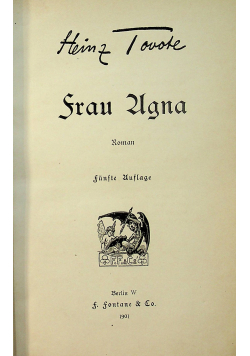 Frau Ugna 1901 r