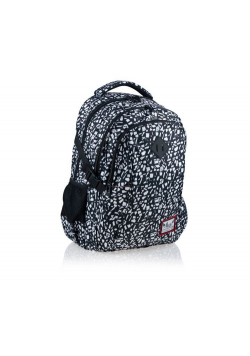 Plecak młodzieżowy Black Terrazzo Hash 3