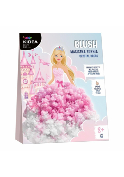 Księżniczka magiczna suknia Blush KIDEA