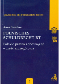 Polnisches Schuldrecht BT 3 Polskie prawo zobowiązań część szczegółowa