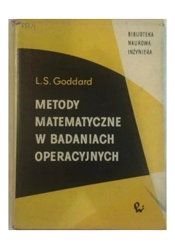 Metody matematyczne w badaniach operacyjnych