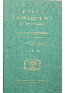 Nauka Łowiectwa Tom II