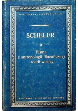 Pisma antropologii filozoficznej i teorii wiedzy
