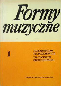 Formy muzyczne 1