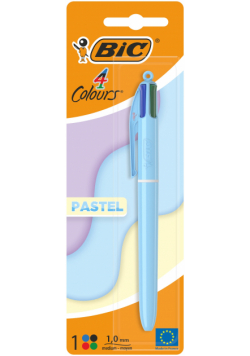 Długopis BIC 4 Colours Pastel blister 1 szt.mix