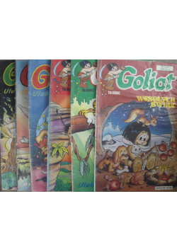 Goliat ulubieniec dzieci 6 zeszytów
