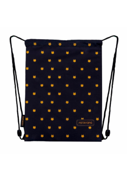 Worek na obuwie Astrabag Fluffy Kitty Blacka AD1