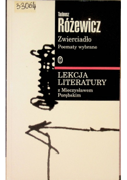 Zwierciadło Poematy wybrane