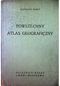 Powszechny atlas geograficzny 1934 r.
