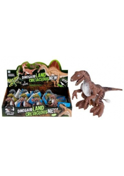 Dinozaur nakręcany 13cm mix