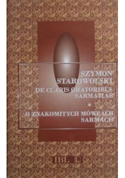 O znakomitych mówcach sarmacji