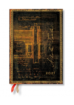 Kalendarz książkowy midi 2021 12M Telsa