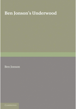 Ben Jonson's Underwoods