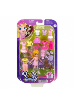 Polly Pocket Lalka + ubranka asortyment HKV89