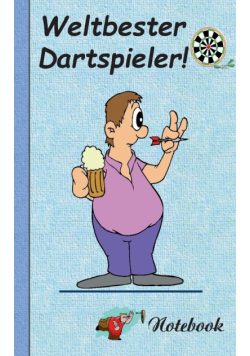 Weltbester Dartspieler - Notizbuch