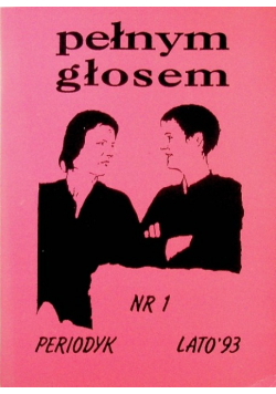 Pełnym głosem Nr 1 periodyk lato 93