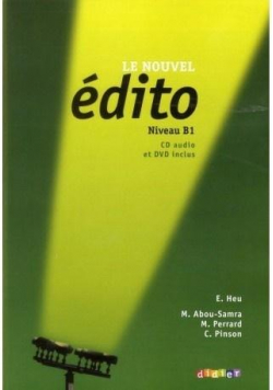 Edito B1. Podręcznik + CD mp3 + DVD