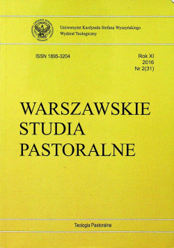 Warszawskie Studia Pastoralne nr 2  2016
