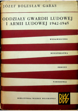 Oddziały gwardii ludowej i armii ludowej 1942-1945