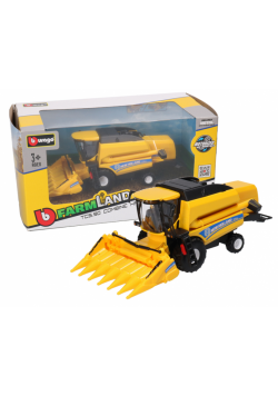 Bburago Model Farmland Tc5.90 Combine Harvester W/corn Header 18Cm