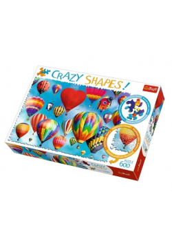 Puzzle 600 Crazy Shapes Kolorowe balony TREFL