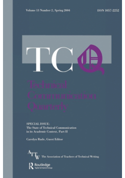 The State of Technical Communication in Its Academic Context