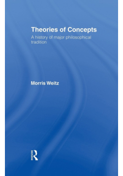 Theories of Concepts
