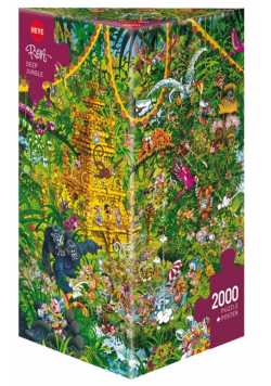 Puzzle 2000 Głęboka dżungla (Puzzle+plakat), Ryba