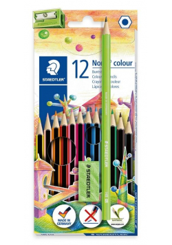 Kredki Noris Club 12 kolorów + ołówek + gumka