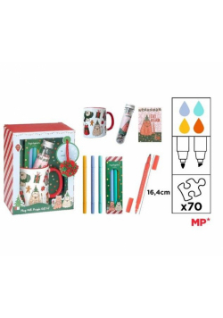 Zestaw upominkowy BN - kubek, puzzle, flamastry