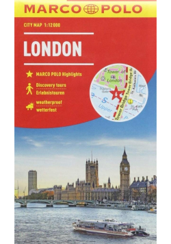 City map Marco Polo London 1:12 000