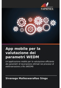 App mobile per la valutazione dei parametri WEDM