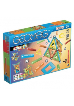 Geomag Klocki magnetyczneTęcza 32 el.