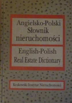Angielsko polski słownik nieruchomości