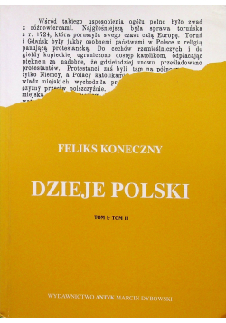 Dzieje Polski Tom 1 i 2 reprint z 1902 roku