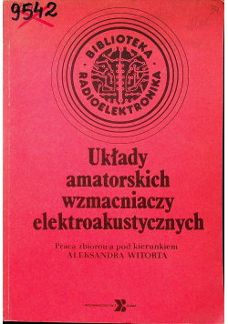 Układy amatorskich wzmacniaczy elektroakustycznych