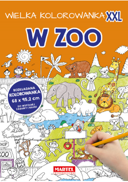 Wielka kolorowanka XXL - W Zoo