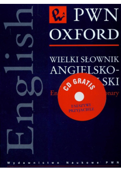 Wielki słownik angielsko polski PWN Oxford + CD