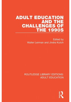 Adult Education and the Challenges of the 1990s