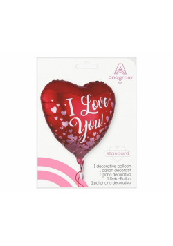 Balon foliowy Rose Gold Hearts