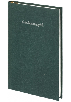Kalendarz nauczyciela A5 2021/2022 tyg. zielony