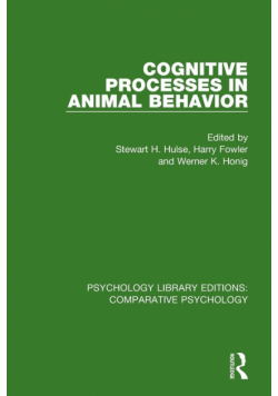 Cognitive Processes in Animal Behavior