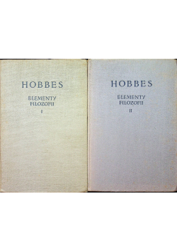 Elementy filozofii  2 tomy
