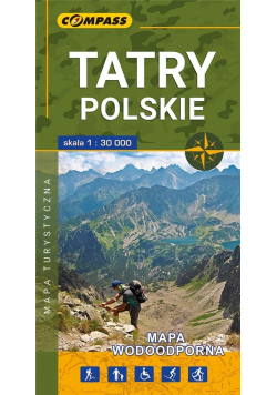 Mapa turystyczna - Tarty Polskie 1:30 000