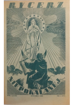 Rycerz niepokalanej Nr 1 do 12 1949 r.