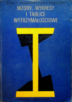 Wzory wykresy i tablice wytrzymałościowe