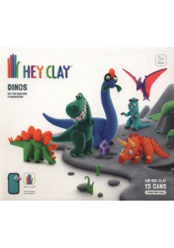 Masa plastyczna Hey Clay Dinozaury HCL15016