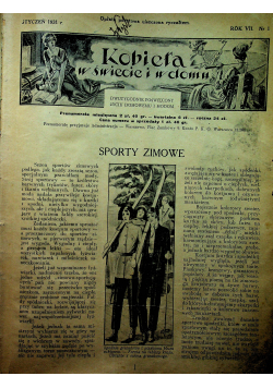 Kobieta w świecie i w domu 24 numery 1931 r.