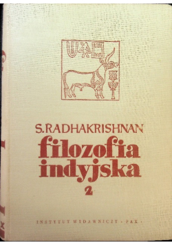 Filozofia Indyjska Tom 2